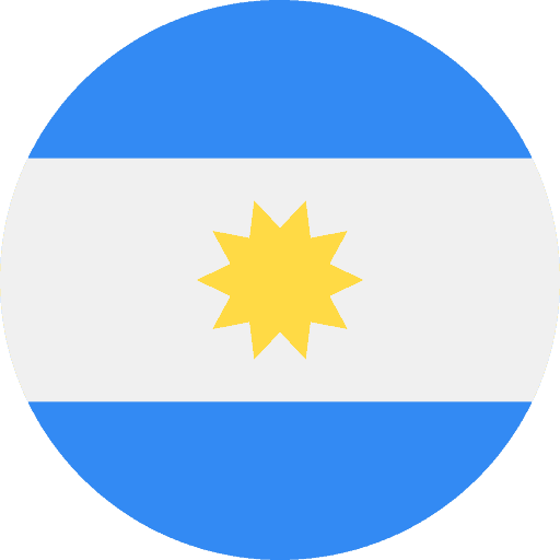 Nationalflagge von Argentien