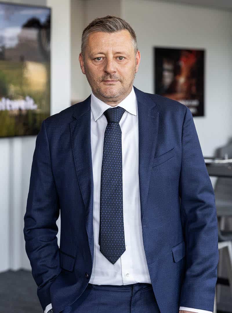 Portraitfoto von Josef Kutzenberger, Leitung Agricultural Machinery, Vice President