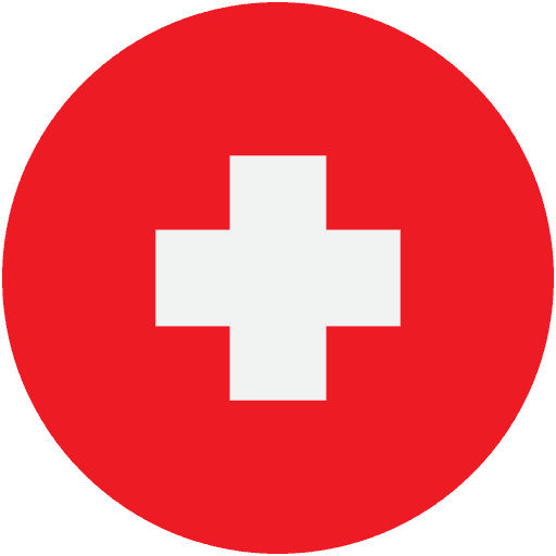 Nationalflagge von der Schweiz