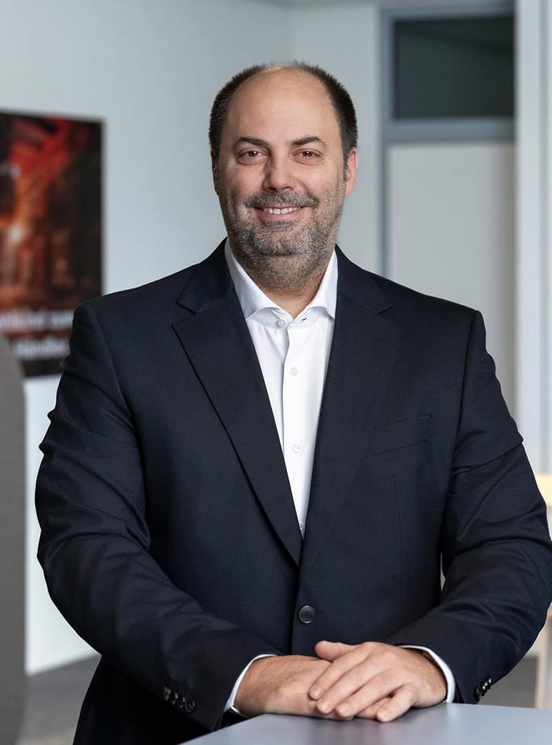 Portraitfoto von Trading Direktor Allan Perk